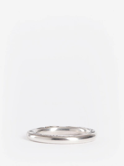 Werkstatt:münchen Werkstatt Munchen 5 Ring Combination Skull In Silver