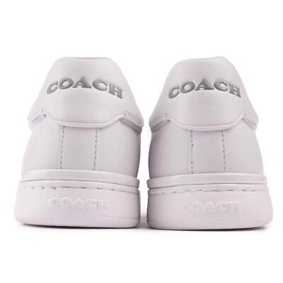 Pre-owned Coach Herren Lowline Signature Tennisschuhe Sneaker Weiãÿ