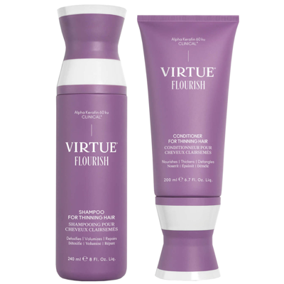 Shop Virtue Flourish Shampoo And Conditioner For Thinning Hair Bundle