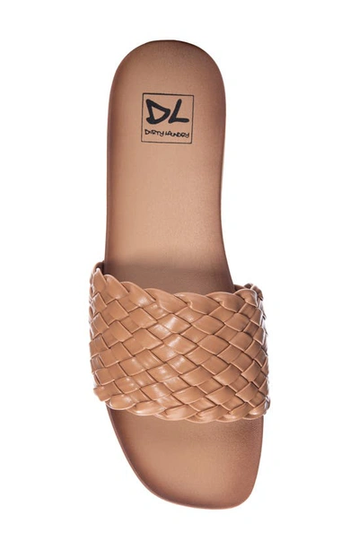 Shop Dirty Laundry Enjoy It Woven Slide Sandal In Natural