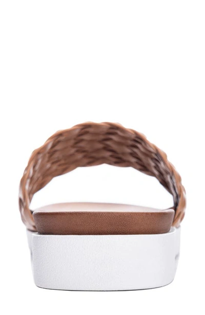 Shop Dirty Laundry Enjoy It Woven Slide Sandal In Natural