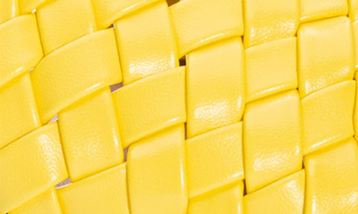 Shop Dirty Laundry Enjoy It Woven Slide Sandal In Yellow