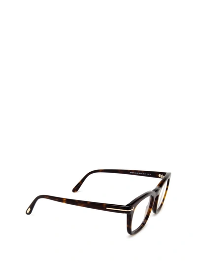 Shop Tom Ford Eyewear Eyeglasses In Dark Havana