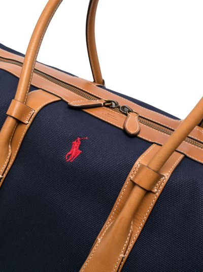 Polo Ralph Lauren Polo Pony-motif Luggage In Blue