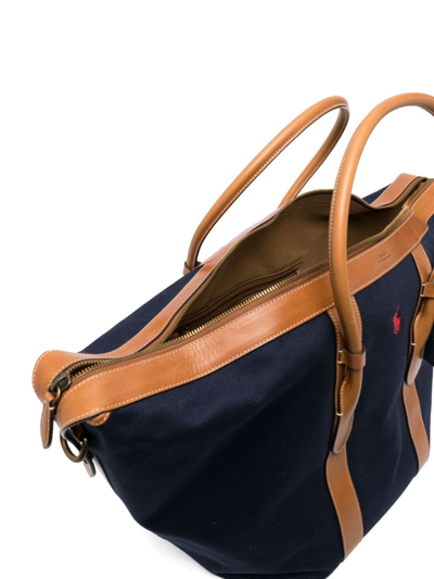 Polo Ralph Lauren Polo Pony-motif Luggage In Blue