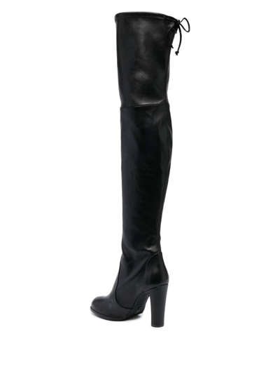 Stuart Weitzman Highland 95mm Over-the-knee Boots In Black