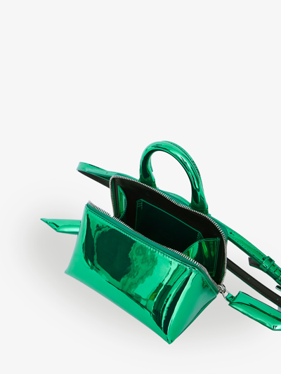 Shop Attico Friday Mini Bag In Green