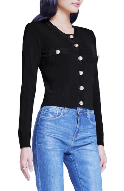 L'agence Toulouse Cardigan In Black