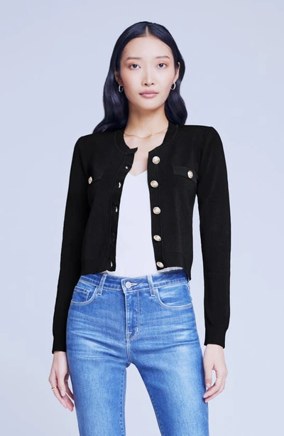L'agence Toulouse Cardigan In Black