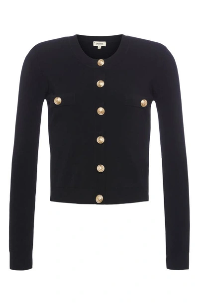 L'agence Toulouse Cardigan In Black