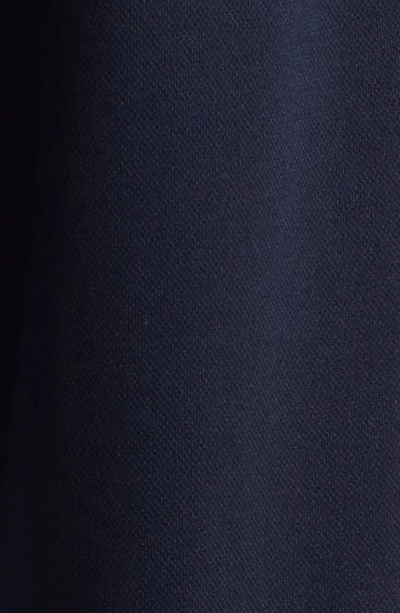 Shop Golden Goose Isaac Star Logo Tape Wide Leg Track Pants In Dark Blue/ White