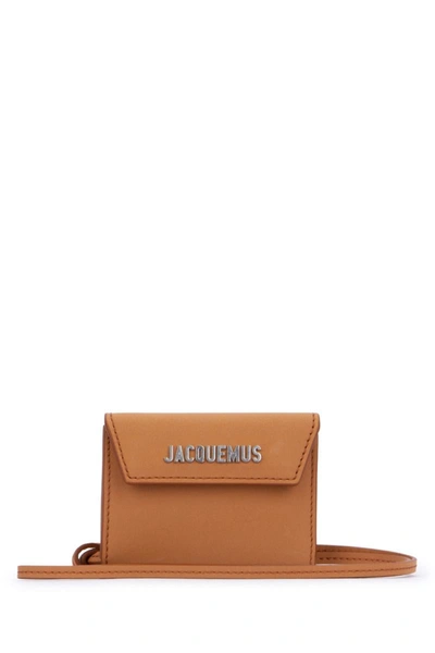 Shop Jacquemus Wallets In Brown