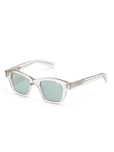 Saint Laurent Eckige Sonnenbrille Sl 592 In Nude