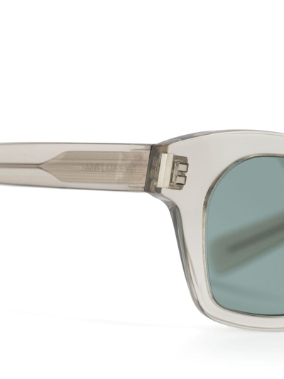 Saint Laurent Eckige Sonnenbrille Sl 592 In Nude