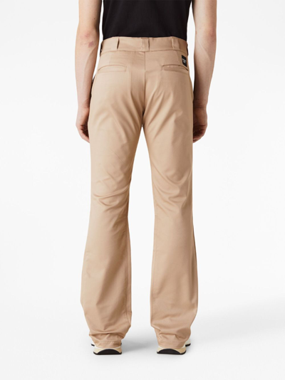 Shop Gallery Dept. Logo-tag Four-pocket Chinos In Nude