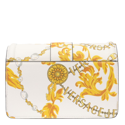 Buy Versace Jeans White Chain Crossbody Bag Online - 335874