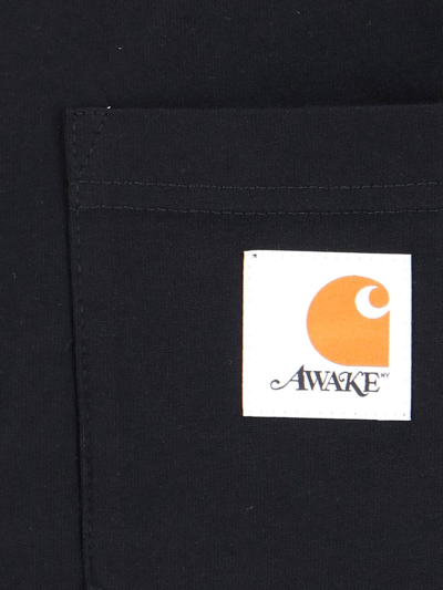 Shop Awake Ny X Carhartt Wip T-shirt Un Amor In Black