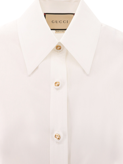 Shop Gucci Shirt In White