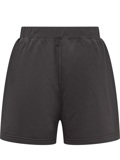 Dsquared2 Black Icon-stripe Drawstring Shorts In Black