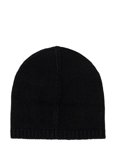 Dsquared2 Icon Beanie In Nero Bianco