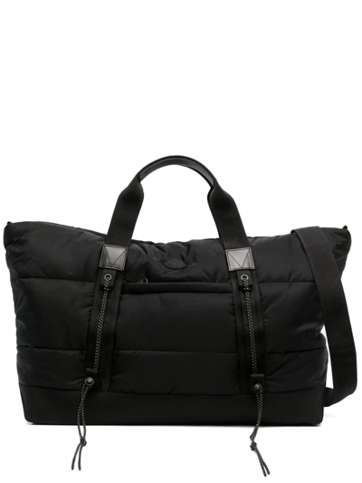 Shop Moncler Black Makaio Duffel Bag In Nero