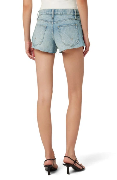 Shop Hudson Lori High Waist Denim Shorts In Good Vibrations