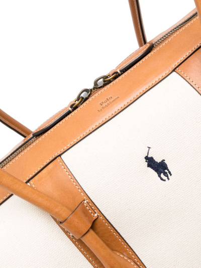 Polo Ralph Lauren Polo Pony-motif Luggage In Neutrals