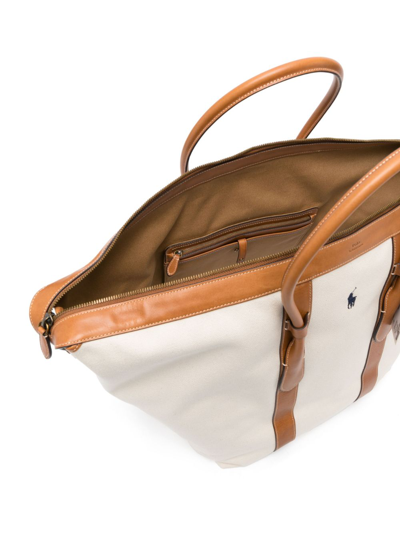 Polo Ralph Lauren Polo Pony-motif Luggage In Neutrals