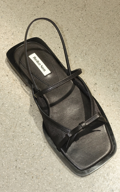 Reike Nen Women's Nabi Leather Sandals In Black