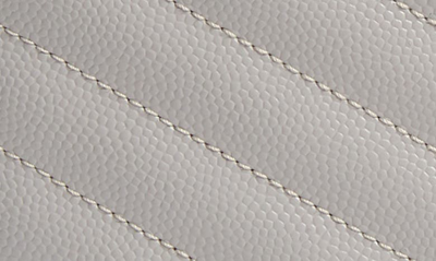 Shop Saint Laurent Monogram Leather Bill Pouch In Granite