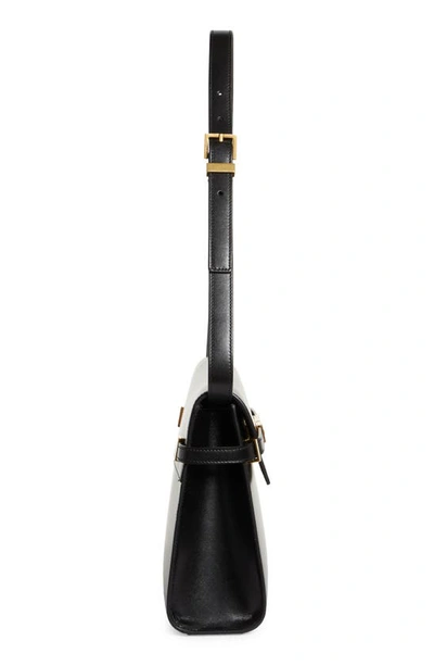 Saint Laurent Medium Manhattan Shoulder Tote In Noir