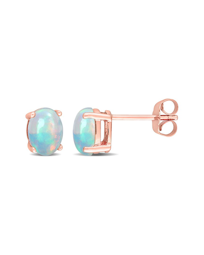 Rina Limor 10k Rose Gold 1.40 Ct. Tw. Ethiopian Opal Studs