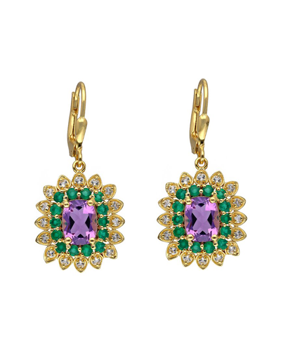 Tiramisu Vermeil 4.40 Ct. Tw. Gemstone Earrings