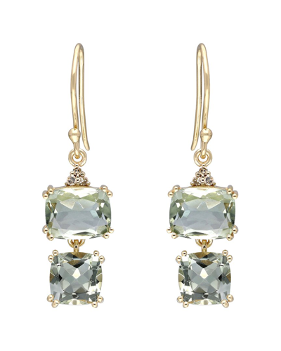 Tiramisu Vermeil 9.92 Ct. Tw. Gemstone Earrings