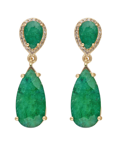 Shop Tiramisu Vermeil 13.01 Ct. Tw. Gemstone Earrings