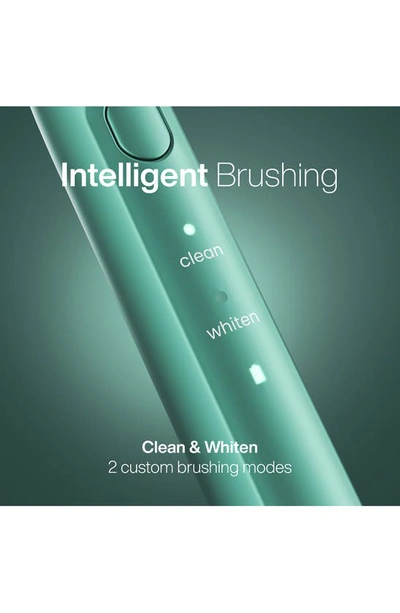 Shop Aquasonic Icon Rechargeable Power Toothbrush In Green