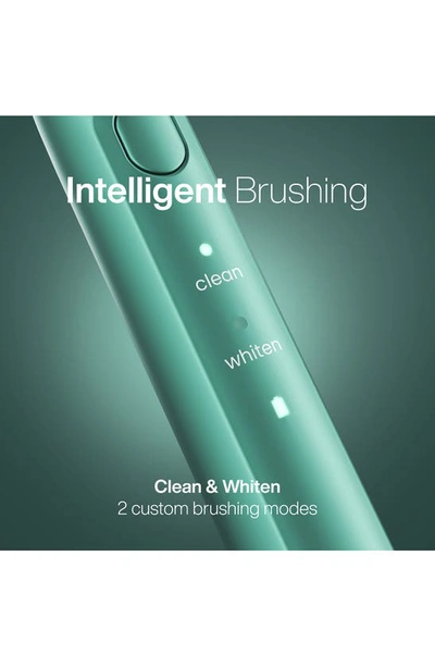 Aquasonic Icon Rechargeable Power Toothbrush In Green