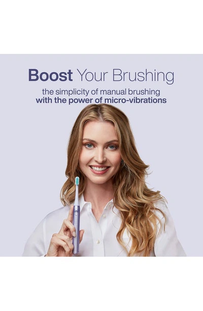 Aquasonic Icon Rechargeable Power Toothbrush In Purple