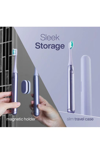 Aquasonic Icon Rechargeable Power Toothbrush In Purple