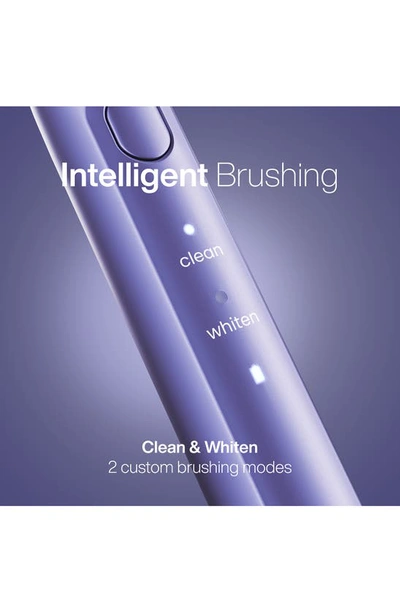 Shop Aquasonic Icon Rechargeable Power Toothbrush In Purple