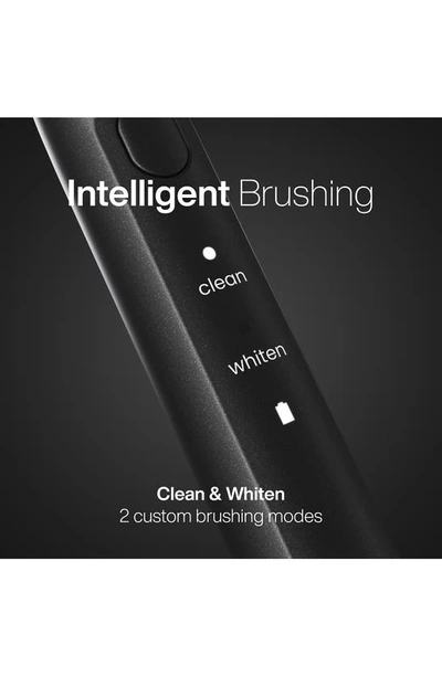 Shop Aquasonic Icon Rechargeable Power Toothbrush In Black