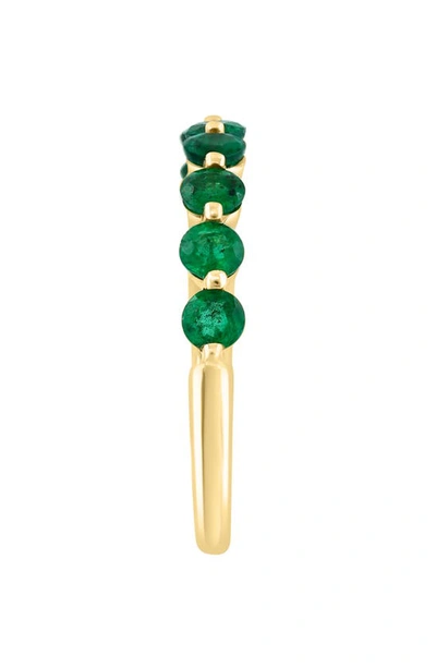Effy 14k Yellow Gold Emerald Ring In Green