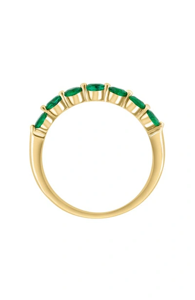 Effy 14k Yellow Gold Emerald Ring In Green