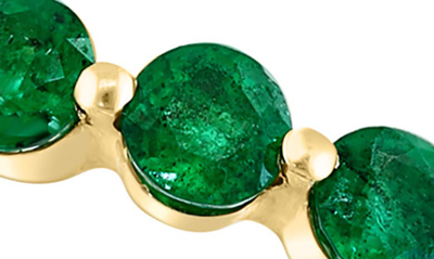 Effy 14k Yellow Gold Emerald Ring In Green