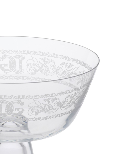 Dolce & Gabbana Logo-embossed Fruit Bowl In White