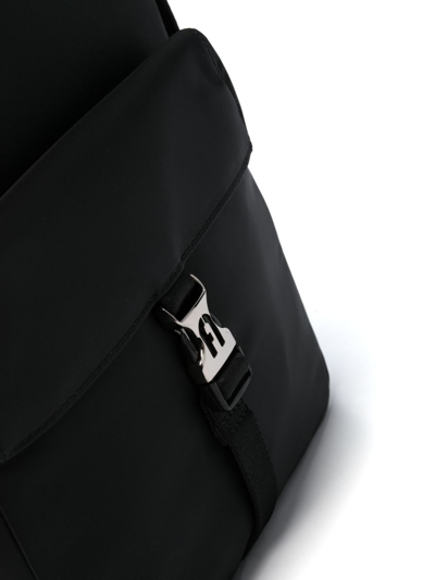 Shop Furla Cosmo Buckle-detail Backpack In Black
