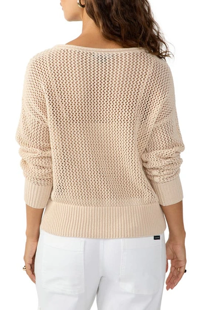 Shop Sanctuary Open Knit Sweater In Toasted Marshmallow