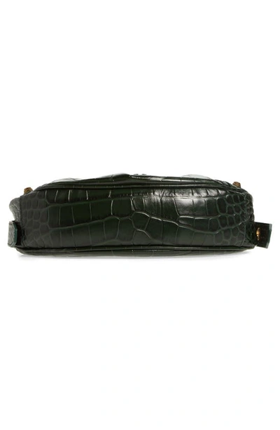 Balenciaga Extra Small Le Cagole Lambskin Shoulder Bag In Forest Green