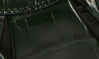 Balenciaga Extra Small Le Cagole Lambskin Shoulder Bag In Forest Green