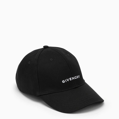 Shop Givenchy | Black Logo-embroidery Baseball Cap